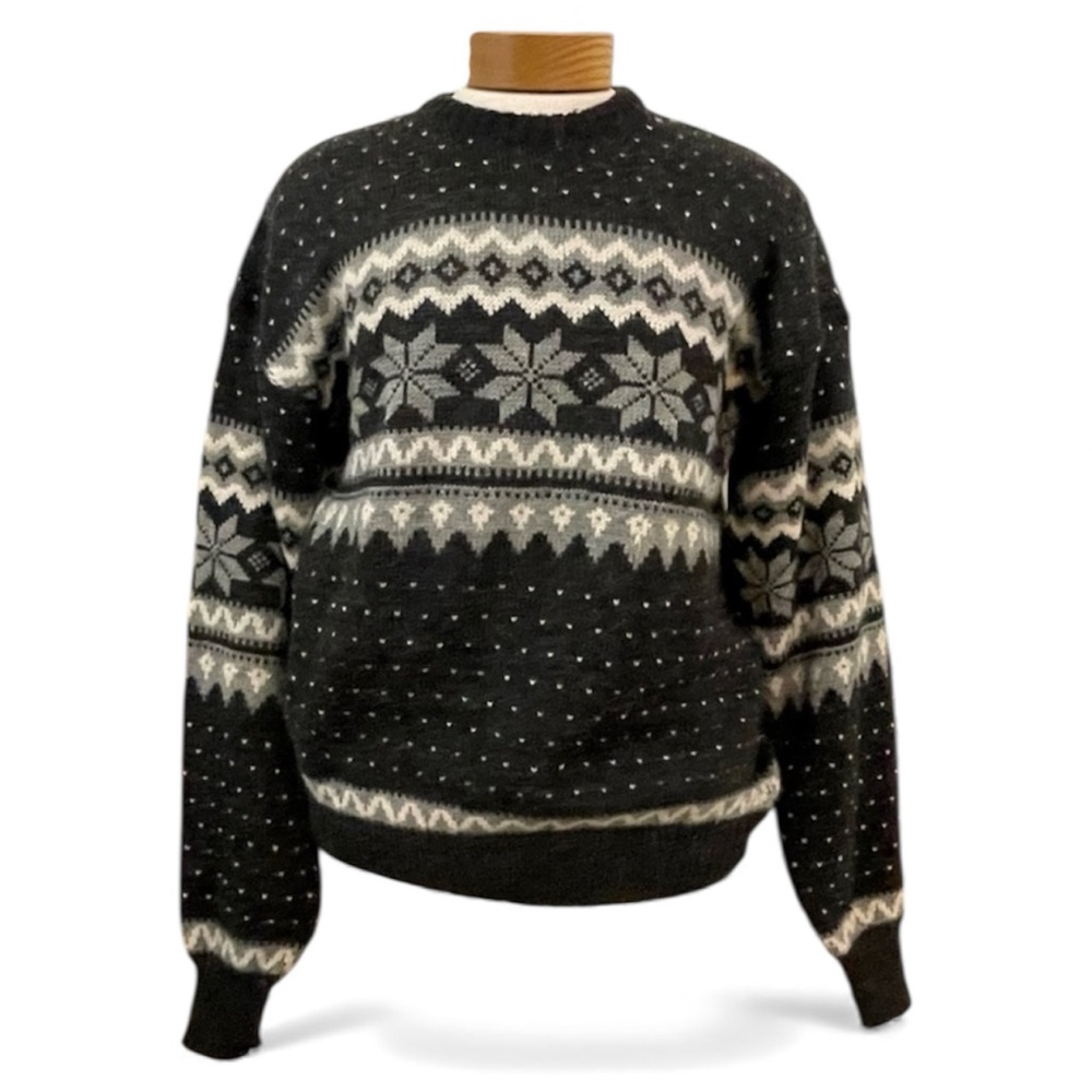Vintage 80s 90s McGregor Fair Aisle Sweater Men’s‎ L Crew Neck Long Sleeve
